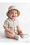 Lcw Baby Ecru Baby Boy Shorts with Pockets - 2