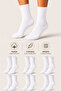 Women's Cotton Seamless Socks 6-Piece Long Socks Daily Socks