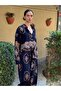 Designer Boyfriend Shirt for Women in Dark Navy Blue - 8