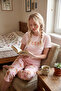 Patterned Cotton Crew Neck Capri Pajama Set Pajama Set 65790787