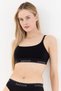 Signature Noir Black Bralet Bra with Strap Detail - 4