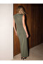 Original Dik Collar Gathered Modal Blend Dress - 3