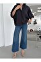 Women's Bat Sleeve Modal Fabric Single Pocket Short Sleeve Flowy Shirt - 3