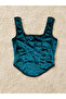 Imported Women's Velvet Crop - 5
