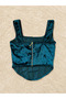 Imported Women's Velvet Crop - 6