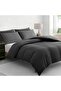 Pamposh Double Duvet Set Premium Brushed Microfiber Ultrasoft Hypoallergenic Non Iron Luxury Bedding - 4