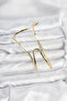 Gold Color Brass Hand Bracelet