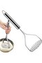 Potato Masher Stainless Steel Potato Mashing Apparatus Smooth Mashed Potato Making Apparatus - 7