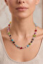 Blue Evil Eye Murano Glass Elegant Necklace
