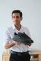 Kb-Ph-2 Black Leather Black Gel Sole Lace-Up Casual Men's Shoes - 2