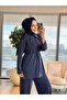 14445 Feride Suit Navy Blue - 2