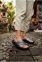 071745 Anatomically Comfortable, Stylish Women's Slippers with Print Detail - 3