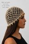 Noble Owners Limited Edition Knitted Beanie Mesh Beanie Hat Handcrafted High-Quality Material (Your Hair Is Protected) Will Offer Noble, Unique Simplicity and Showcasing Mathematical Design Simultaneously. - 2