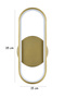 Zzez Modern Design Antique Color Sconce - Daylight Led Bathroom - Kitchen - Living Room Led Wall Sconce - 2