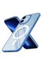 iPhone 12 Case Magsafe Transparent Back Face Camera Raised Silicone Tkng - 3