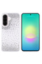 Galaxy A27 Case Camera Raised Glittery Drop Stone Silicone Senk - 3