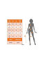 Women's Strappy Square Neck Long Diving Jumpsuit with Side Stripes - 4