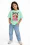 Manifest Dusty Pink Design Printed Children's T-Shirt (Ages 4-13) - 2