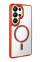 Samsung Galaxy S26 Ultra Tereya Magsafe Cover - Orange - 3