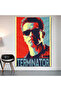 Terminator Pop Art Wall Covering Wall Tapestry First Quality Satin Fabric Poster