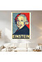 Albert Einstein Pop Art Wall Covering Wall Tapestry First Quality Satin Fabric Poster - 2