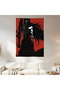 Dark Anime Warrior Wall Cloth Wall Tapestry First Quality Satin Fabric Poster - 2