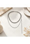 Valenor 316L Stainless Steel Layered Chain Necklace – Modern Gift Necklace - 2