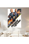 Hobbs & Shaw Wall Covering Wall Tapestry First Quality Satin Fabric Poster - 2