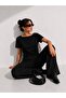 Boat Neck Off-Shoulder Draped Bat Sleeve T-Shirt\Blouse\Top - 2