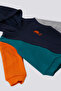 BASE. Polo Assn Navy Blue Hooded Baby 2 Piece Set - 2