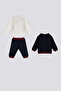 Baby Boy Winter Regular Fit Cream Baby Set Usb1523-B-V2 - 5