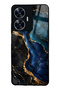 Realme C55 Midnight Sapphire Marble Design Glossy Phone Case