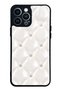 iPhone 13 Pro Max Ivory Diamond Cushion Design Glossy Phone Case