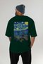 Rio Brazil Green Oversize Country City Back Printed Unisex T-Shirt 100% Cotton Premium - 5