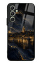 Samsung A54 Golden Galata Night Design Glossy Phone Case