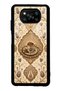 Xiaomi Poco X3 Glossy Phone Case with Ivory Ottoman Coffee Design