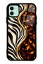 iPhone 11 Black Safari Design Glossy Phone Case