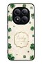 Xiaomi Redmi Note 15 Pro Ivory Lucky Clover Design Glossy Phone Case