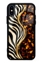 iPhone XS Max Black Safari Design Glossy Phone Case