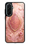 Samsung A37 Blush Crescent Palace Design Glossy Phone Case