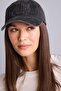 School Women's Washable Jean Cap Black Hat H6749Ax26Wn