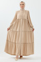 Arel Yıldız Fabric Ferace Beige - 422609 - 3
