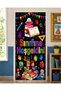 Elastic Door Decoration, Fabric Door Dressing, Welcome to Class!, Classroom Door, School Event Door Decoration