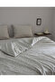 Eleonore Double Cotton Printed Sheet and Duvet Cover Set - Mint Green - 4