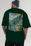 Amalfi Italy 2 Green Oversize Country City Back Printed Unisex T-Shirt 100% Cotton Premium - 6
