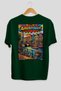Amsterdam Netherlands Green Oversize Country City Back Printed Unisex T-Shirt 100% Cotton Premium