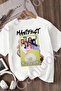 Manifest Powder Pink Design Printed T-Shirt - 3