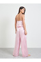 Pink Pack Of 3 - Satin Lace Cami, Robe And Pyjama Set - 6