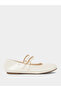 Plain Double Strap Ballerina Shoes