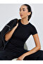 Black Heavyweight Fitted Ribbed T-Shirt